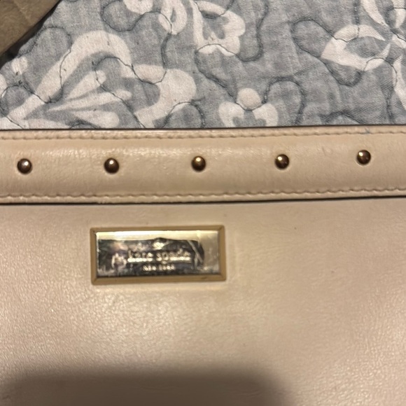 Kate Spade Cream Studded Wristlet Clutch - Picture 3 of 9